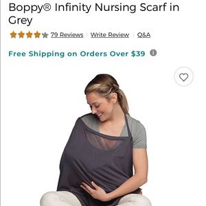 Boppy nursing scarf/cover